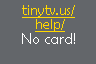 TinyTV No card error TinyTV DIY Kit